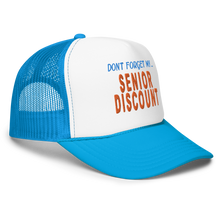 Load image into Gallery viewer, SENIOR DISCOUNT HAT