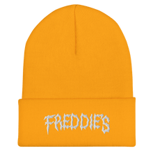 Load image into Gallery viewer, FREDDIE'S 2023 BEANIE - FREDDIE'SFREDDIE'S 2023 BEANIEFreddie's Vintage and ApparelFREDDIE'S7625622_12882GoldFREDDIE'S 2023 BEANIE