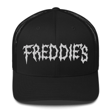 Load image into Gallery viewer, FREDDIE'S 2023 TRUCKER CAP - FREDDIE'SFREDDIE'S 2023 TRUCKER CAPFREDDIE'SFREDDIE'S6258585_8747BlackFREDDIE'S 2023 TRUCKER CAP - FREDDIE'SFREDDIE'S 2023 TRUCKER CAPFREDDIE'SFREDDIE'S6258585_8747BlackFREDDIE'S 2023 TRUCKER CAP - FREDDIE'SFREDDIE'S 2023 TRUCKER CAPFREDDIE'SFREDDIE'S6258585_8747BlackFREDDIE'S 2023 TRUCKER CAP