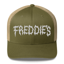 Load image into Gallery viewer, FREDDIE'S 2023 TRUCKER CAP - FREDDIE'SFREDDIE'S 2023 TRUCKER CAPFREDDIE'SFREDDIE'S6258585_8750Moss/ KhakiFREDDIE'S 2023 TRUCKER CAP - FREDDIE'SFREDDIE'S 2023 TRUCKER CAPFREDDIE'SFREDDIE'S6258585_8750Moss/ KhakiFREDDIE'S 2023 TRUCKER CAP - FREDDIE'SFREDDIE'S 2023 TRUCKER CAPFREDDIE'SFREDDIE'S6258585_8750Moss/ KhakiFREDDIE'S 2023 TRUCKER CAP