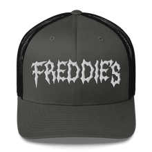 Load image into Gallery viewer, FREDDIE'S 2023 TRUCKER CAP - FREDDIE'SFREDDIE'S 2023 TRUCKER CAPFREDDIE'SFREDDIE'S6258585_16709Charcoal/ BlackFREDDIE'S 2023 TRUCKER CAP - FREDDIE'SFREDDIE'S 2023 TRUCKER CAPFREDDIE'SFREDDIE'S6258585_16709Charcoal/ BlackFREDDIE'S 2023 TRUCKER CAP - FREDDIE'SFREDDIE'S 2023 TRUCKER CAPFREDDIE'SFREDDIE'S6258585_16709Charcoal/ BlackFREDDIE'S 2023 TRUCKER CAP