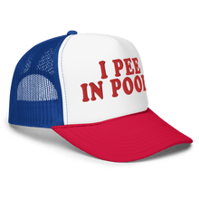 Load image into Gallery viewer, I PEE IN POOLS HAT - FREDDIE'SI PEE IN POOLS HATFREDDIE'SFREDDIE'S1455428_15908Black / White / BlackI PEE IN POOLS HAT