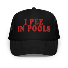 Load image into Gallery viewer, I PEE IN POOLS HAT - FREDDIE'SI PEE IN POOLS HATFREDDIE'SFREDDIE'S1455428_15904BlackI PEE IN POOLS HAT