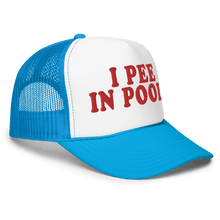 Load image into Gallery viewer, I PEE IN POOLS HAT - FREDDIE'SI PEE IN POOLS HATFREDDIE'SFREDDIE'S1455428_16751Blue / White / BlueI PEE IN POOLS HAT