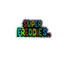 Load image into Gallery viewer, SUPER FREDDIE'S 64 HOLOGRAPHIC STICKER